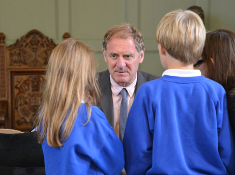Pupils Enjoy a Masterclass with Sir Andrew Motion