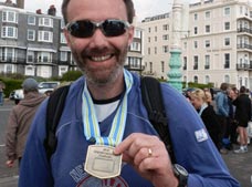 Haileybury teacher completes Brighton Marathon