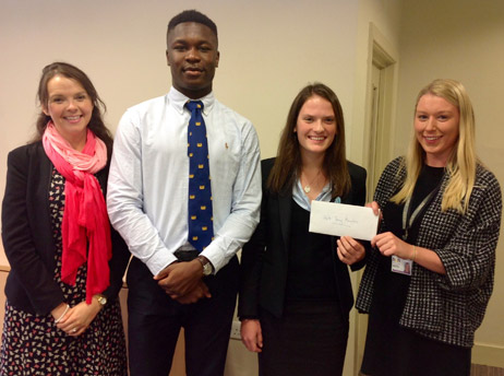 Haileybury raises £5,400 for Herts Young Homeless