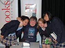 Darren Shan enthralls pupils with gory tales