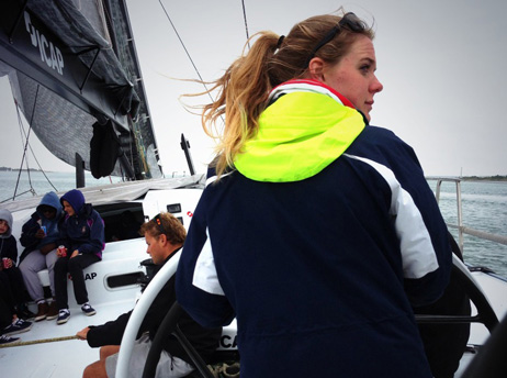 Smooth Sailing for Haileyburians on a Record-Breaking Yacht