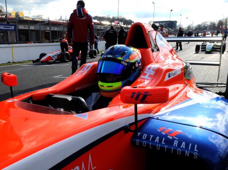First British F4 win for pupil Oscar