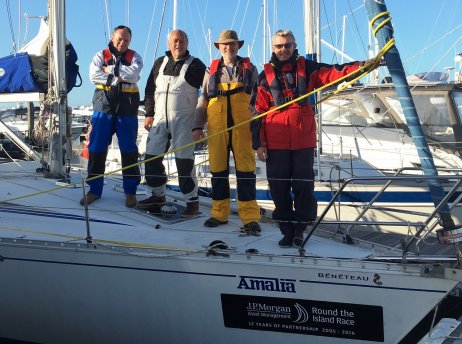 Haileybury staff seas the day at Round the Island boat race