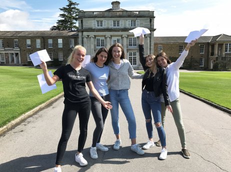 Haileybury pupils celebrate 73.7% A*-B combined A Level and IB results