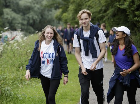Haileybury pupils take on 14 mile charity walk and raise £6,000