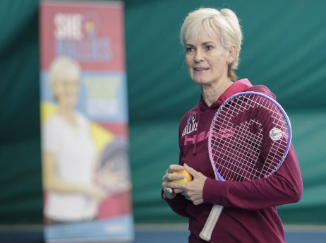 Judy Murray visits Legends Tennis Centre