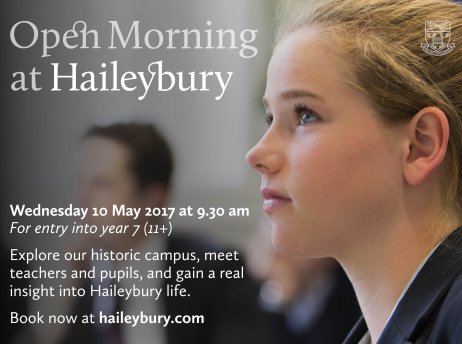 Places still available for Lower School Open Morning