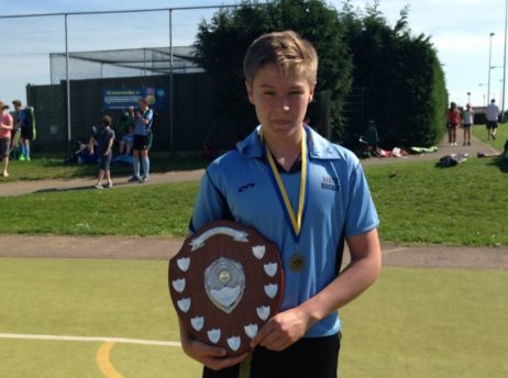 Ben helps Hertfordshire U14 Hockey to East of England title