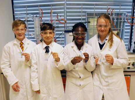 Haileybury in top three in Festival of Chemistry at UCL