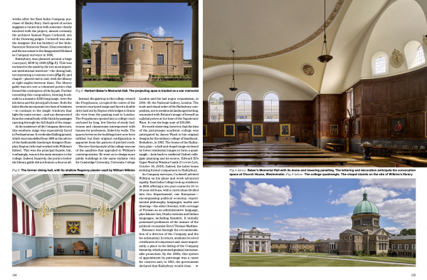 Past And Present; A Brief History Of Haileybury In Country Life ...