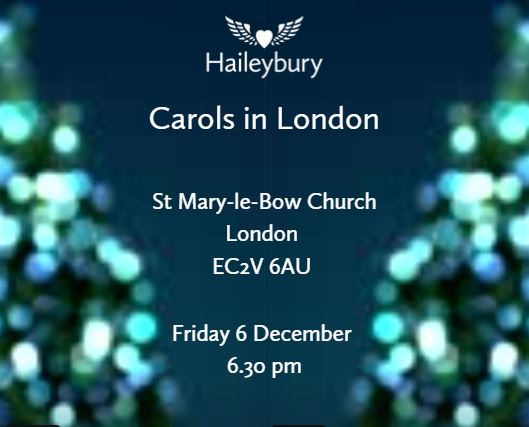 Haileybury Carols in London – Sold Out